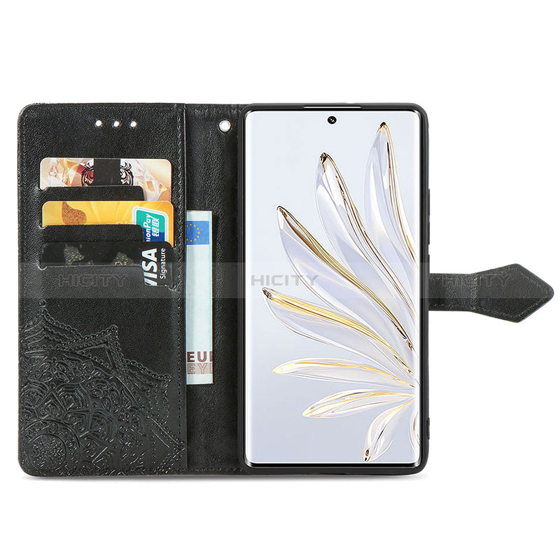 Handytasche Stand Schutzhülle Flip Leder Hülle Modisch Muster für Huawei Honor 70 5G