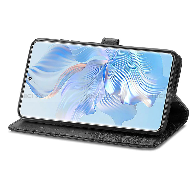 Handytasche Stand Schutzhülle Flip Leder Hülle Modisch Muster für Huawei Honor 80 5G