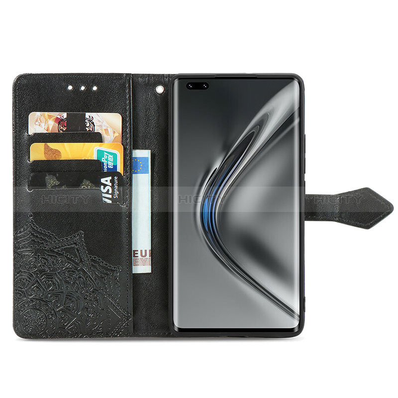 Handytasche Stand Schutzhülle Flip Leder Hülle Modisch Muster für Huawei Honor V40 5G