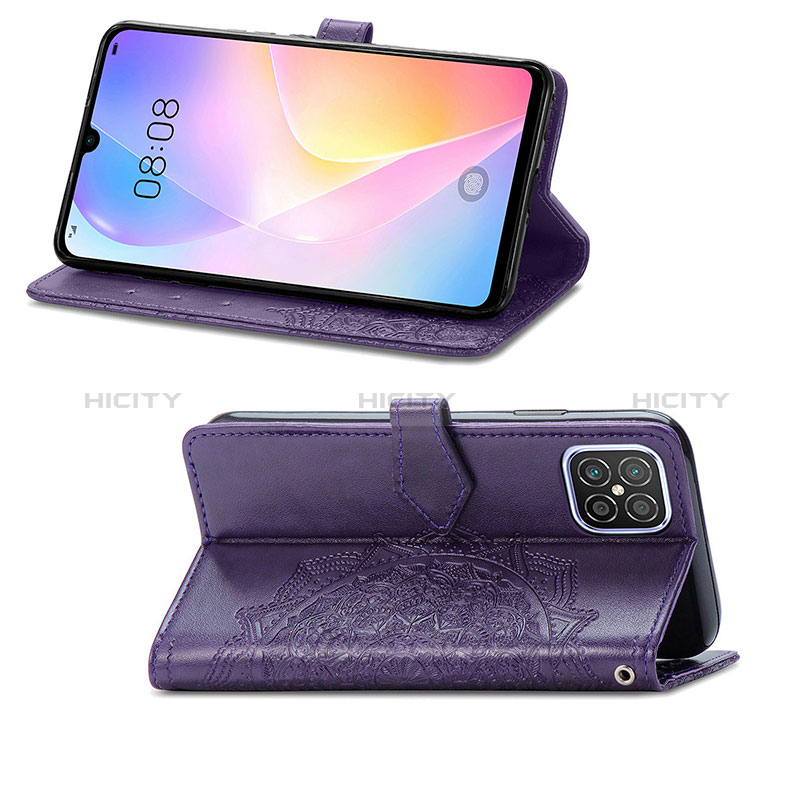 Handytasche Stand Schutzhülle Flip Leder Hülle Modisch Muster für Huawei Nova 8 SE 4G