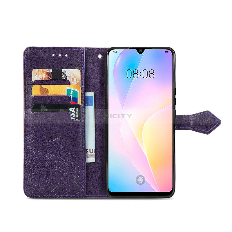 Handytasche Stand Schutzhülle Flip Leder Hülle Modisch Muster für Huawei Nova 8 SE 4G groß