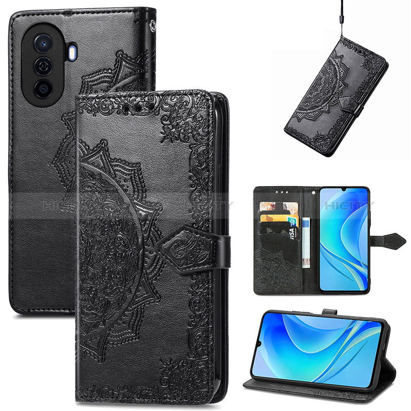 Handytasche Stand Schutzhülle Flip Leder Hülle Modisch Muster für Huawei Nova Y70