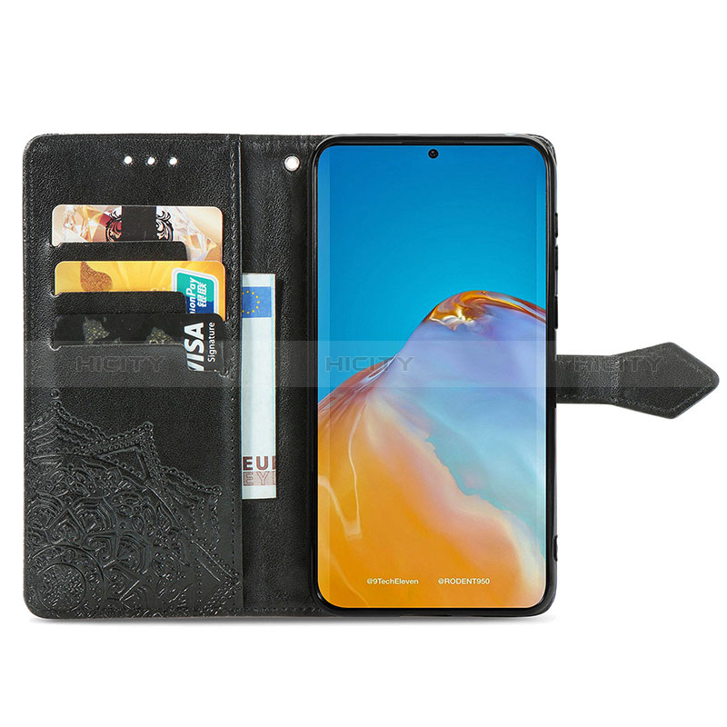 Handytasche Stand Schutzhülle Flip Leder Hülle Modisch Muster für Huawei P50 Pro