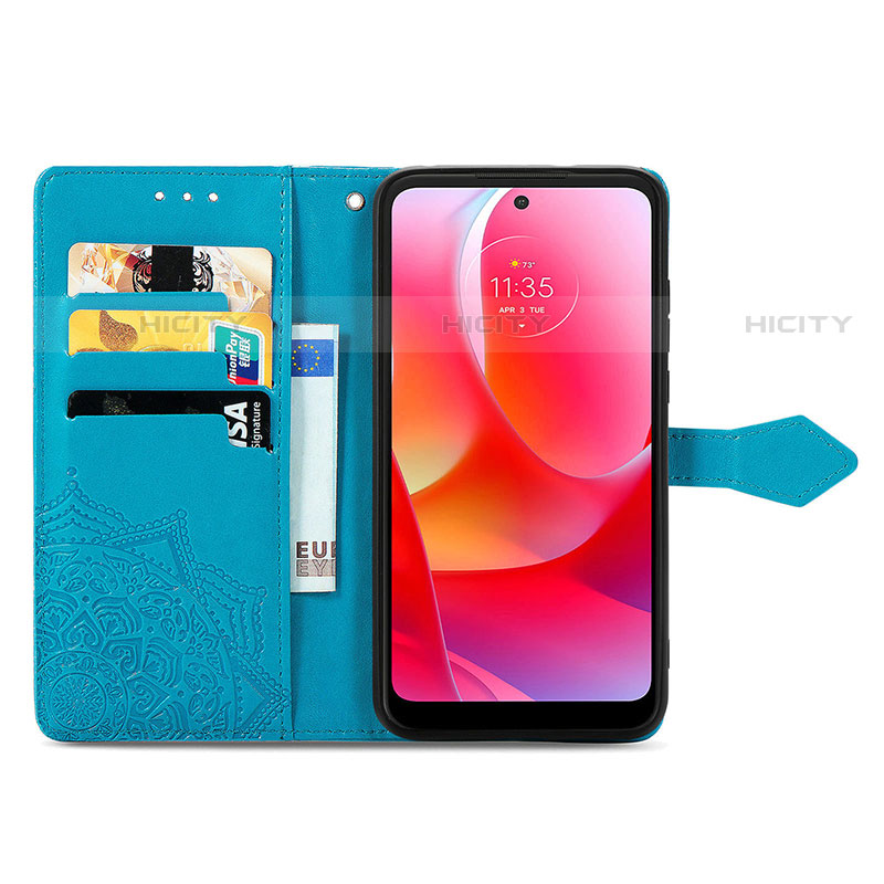 Handytasche Stand Schutzhülle Flip Leder Hülle Modisch Muster für Motorola Moto G Play Gen 2