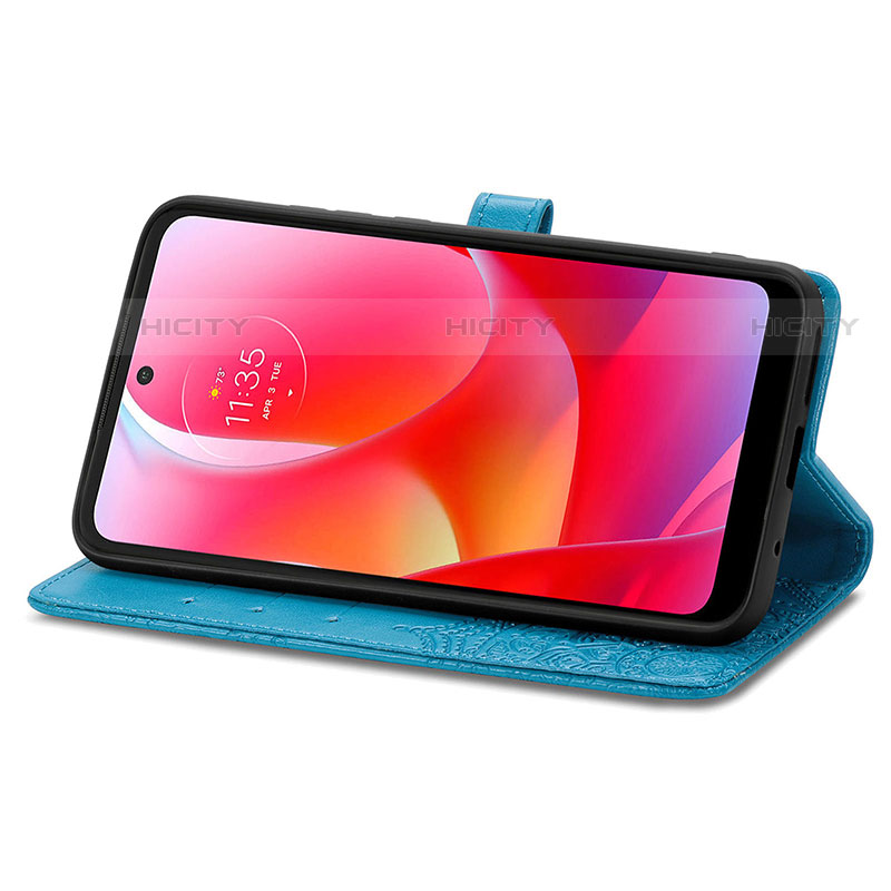 Handytasche Stand Schutzhülle Flip Leder Hülle Modisch Muster für Motorola Moto G Play Gen 2