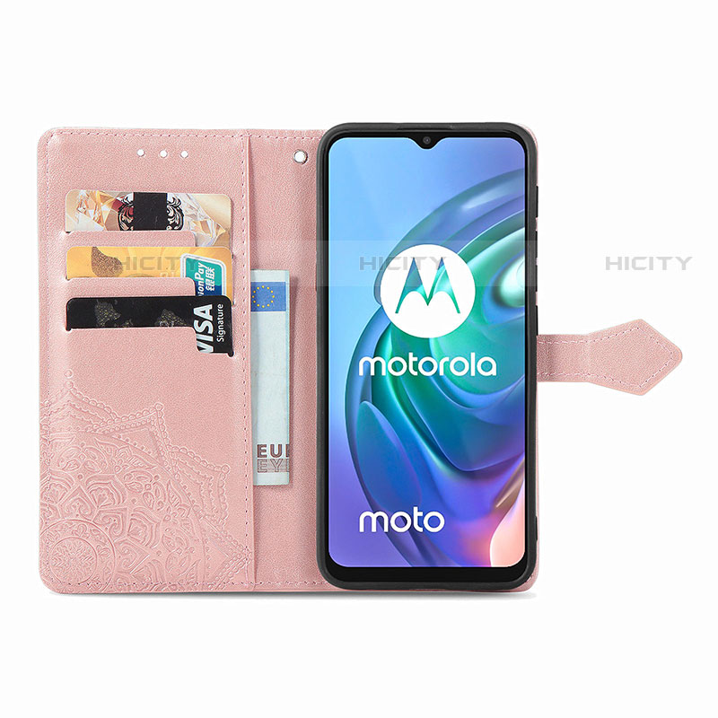 Handytasche Stand Schutzhülle Flip Leder Hülle Modisch Muster für Motorola Moto G20