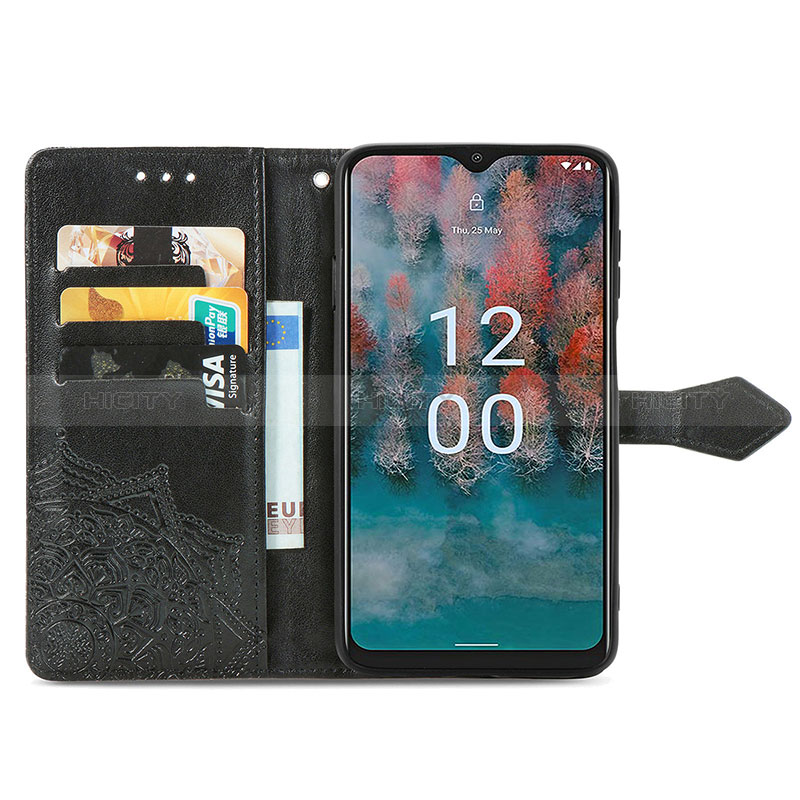 Handytasche Stand Schutzhülle Flip Leder Hülle Modisch Muster für Nokia C12