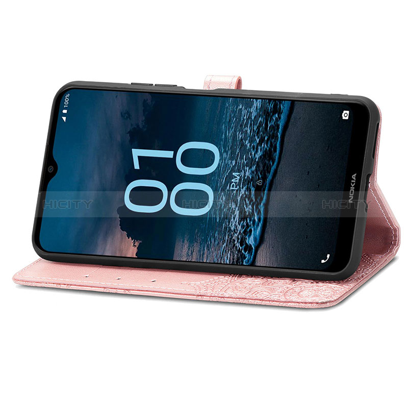 Handytasche Stand Schutzhülle Flip Leder Hülle Modisch Muster für Nokia G100 groß