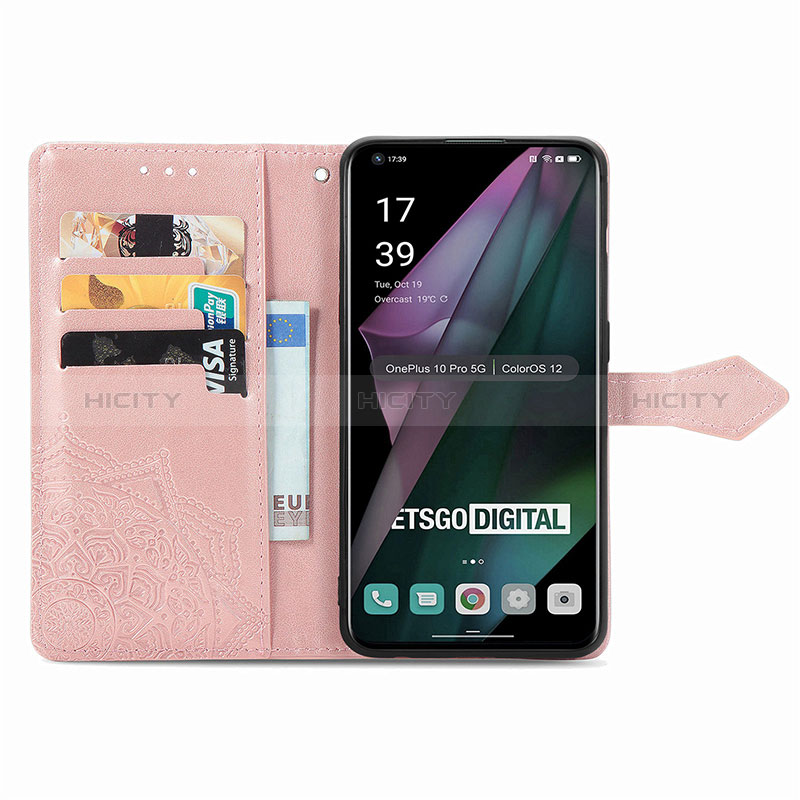 Handytasche Stand Schutzhülle Flip Leder Hülle Modisch Muster für OnePlus 10 Pro 5G