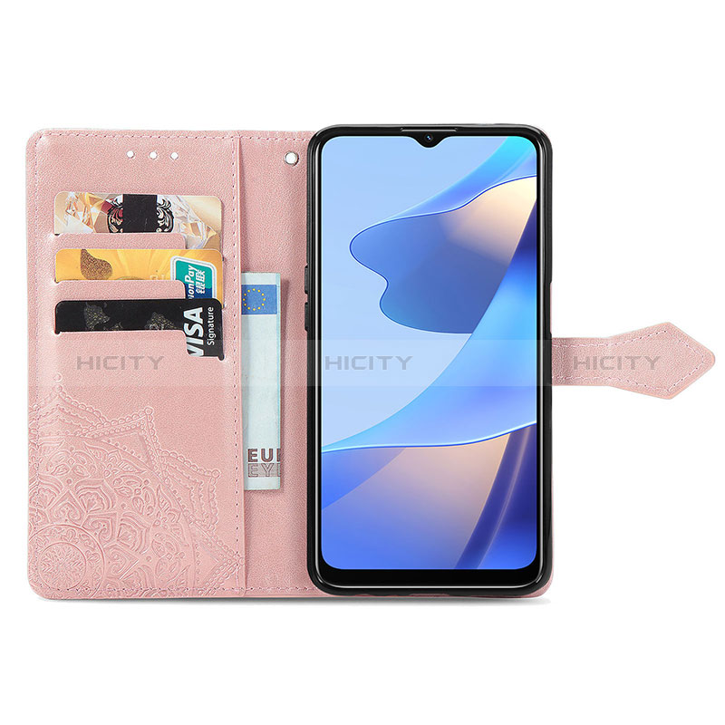 Handytasche Stand Schutzhülle Flip Leder Hülle Modisch Muster für Oppo A16