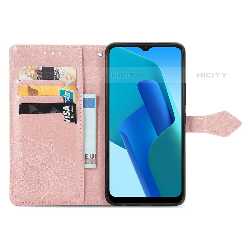 Handytasche Stand Schutzhülle Flip Leder Hülle Modisch Muster für Oppo A16K