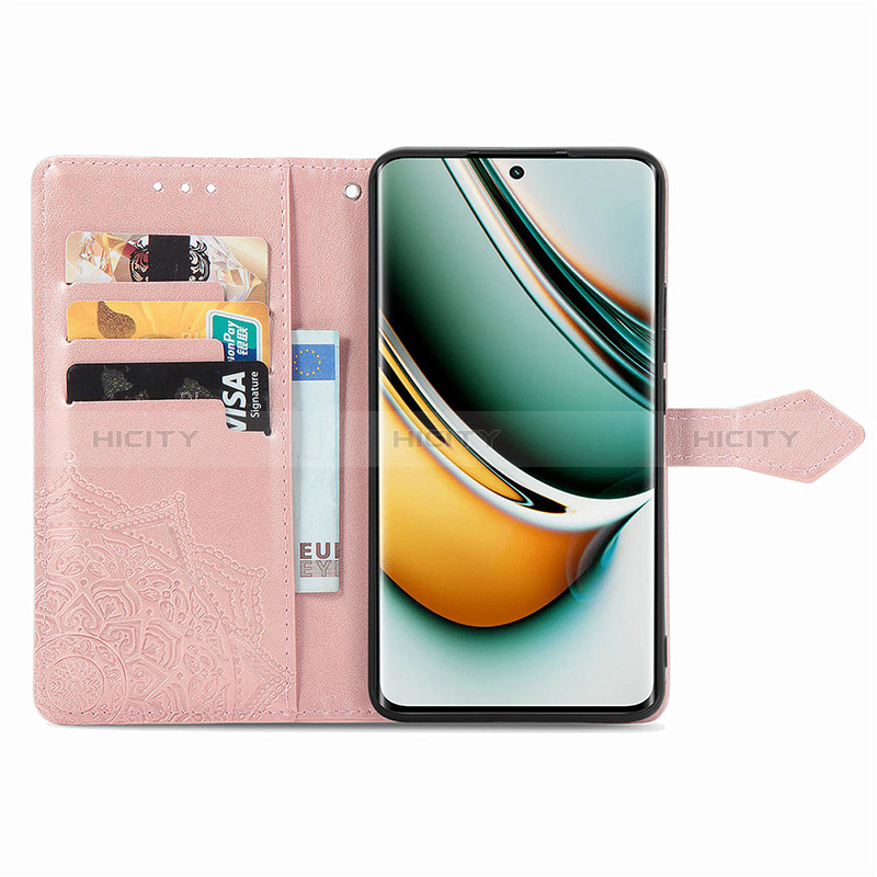 Handytasche Stand Schutzhülle Flip Leder Hülle Modisch Muster für Realme 11 Pro+ Plus 5G