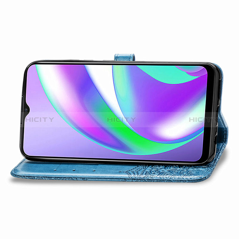 Handytasche Stand Schutzhülle Flip Leder Hülle Modisch Muster für Realme 7i RMX2193