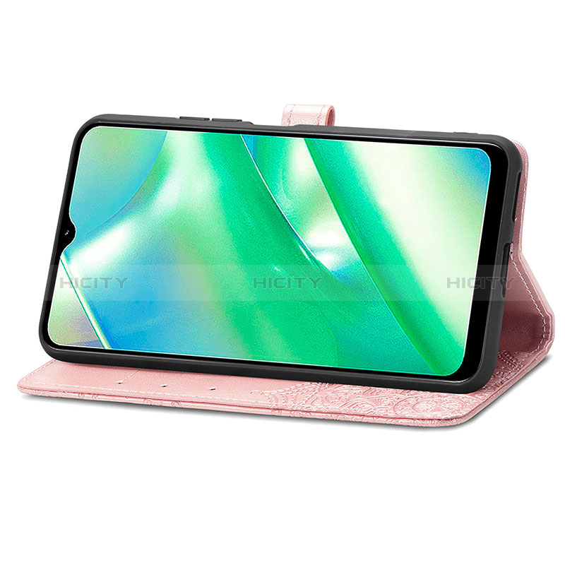 Handytasche Stand Schutzhülle Flip Leder Hülle Modisch Muster für Realme C33 groß