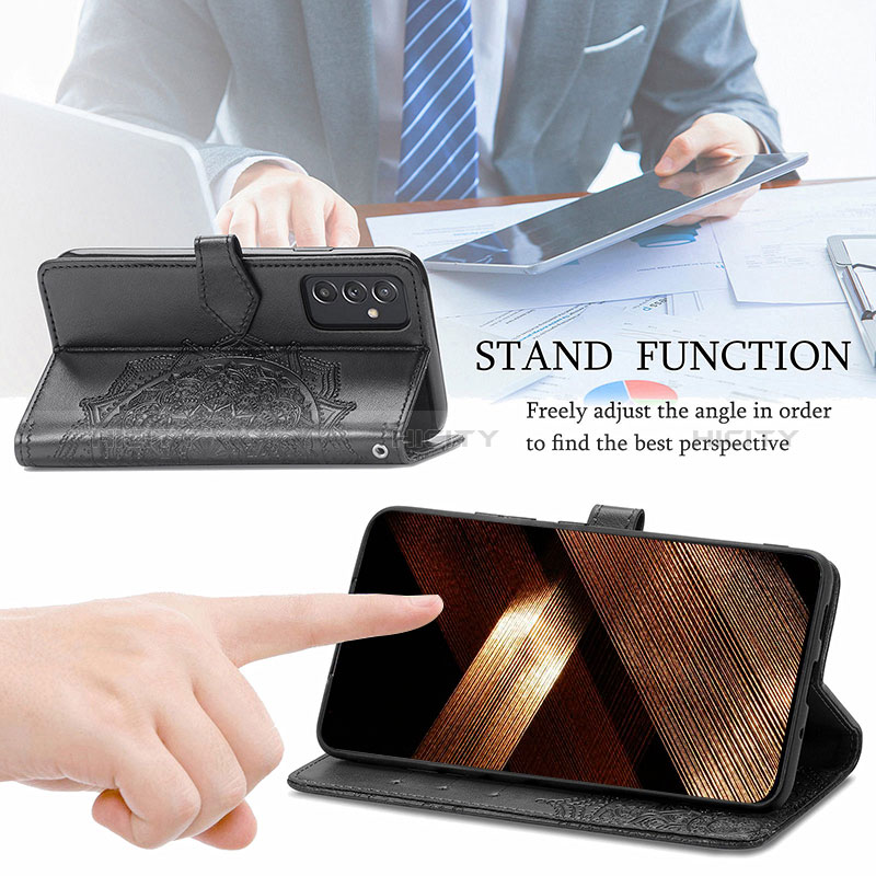 Handytasche Stand Schutzhülle Flip Leder Hülle Modisch Muster für Samsung Galaxy A15 4G