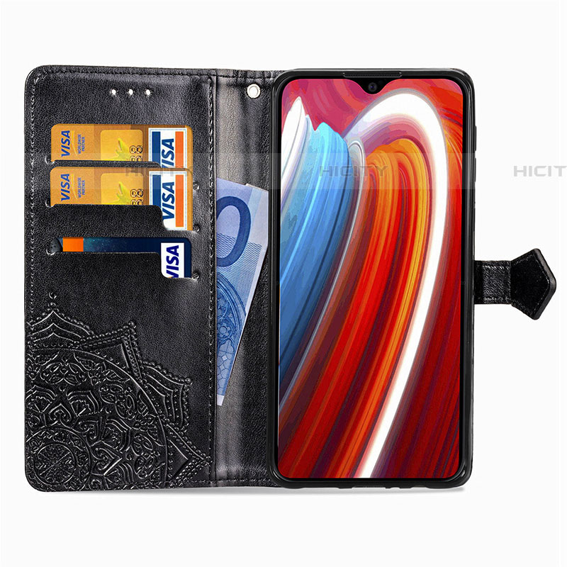 Handytasche Stand Schutzhülle Flip Leder Hülle Modisch Muster für Samsung Galaxy A21 European