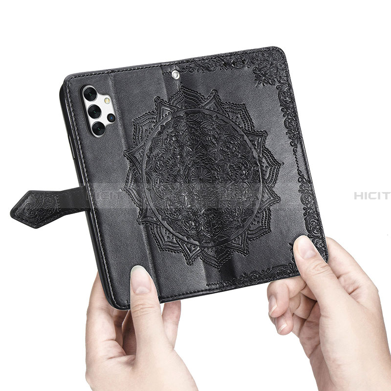 Handytasche Stand Schutzhülle Flip Leder Hülle Modisch Muster für Samsung Galaxy A32 4G