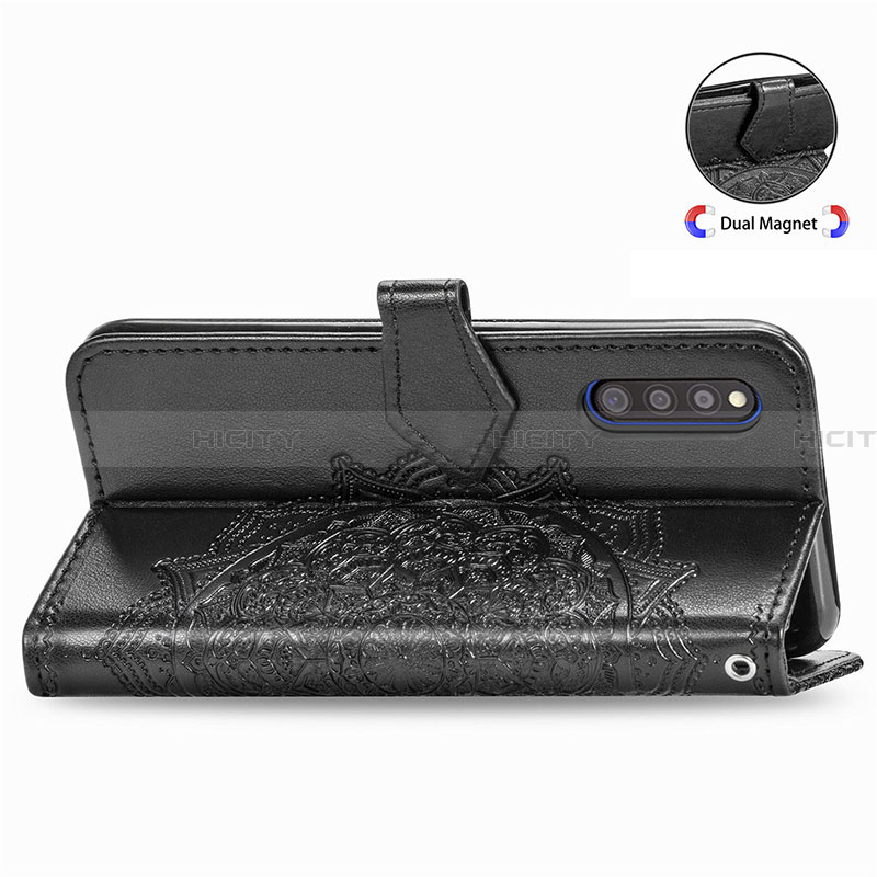 Handytasche Stand Schutzhülle Flip Leder Hülle Modisch Muster für Samsung Galaxy A41 SC-41A