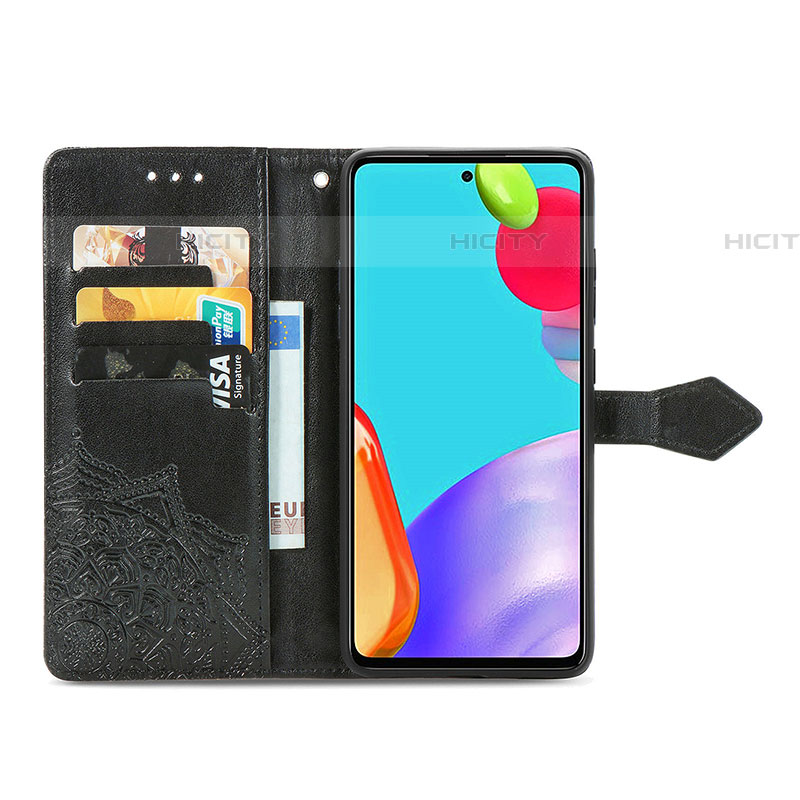 Handytasche Stand Schutzhülle Flip Leder Hülle Modisch Muster für Samsung Galaxy A52 4G