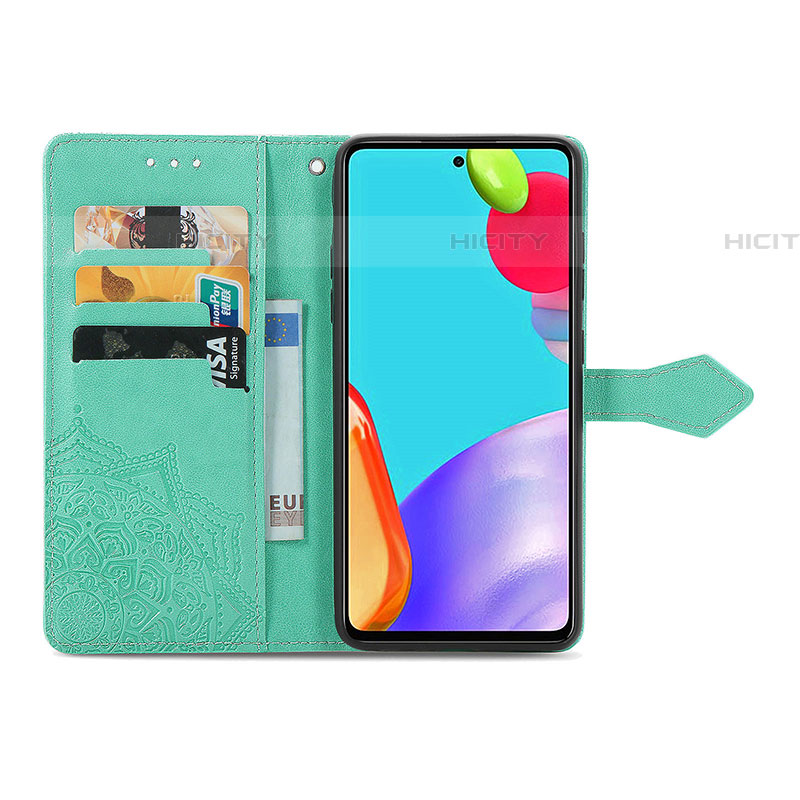 Handytasche Stand Schutzhülle Flip Leder Hülle Modisch Muster für Samsung Galaxy A72 5G