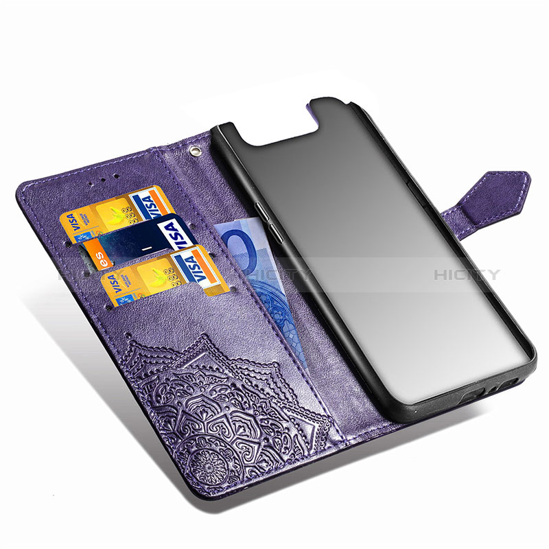 Handytasche Stand Schutzhülle Flip Leder Hülle Modisch Muster für Samsung Galaxy A80