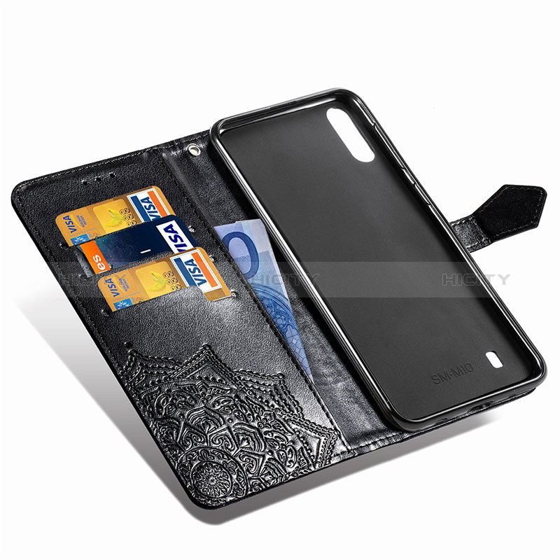 Handytasche Stand Schutzhülle Flip Leder Hülle Modisch Muster für Samsung Galaxy M10