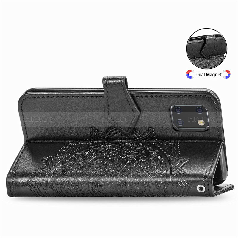 Handytasche Stand Schutzhülle Flip Leder Hülle Modisch Muster für Samsung Galaxy M60s groß