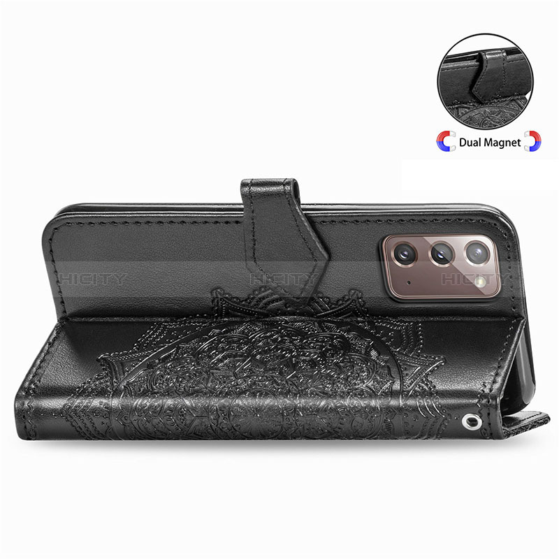 Handytasche Stand Schutzhülle Flip Leder Hülle Modisch Muster für Samsung Galaxy Note 20 5G