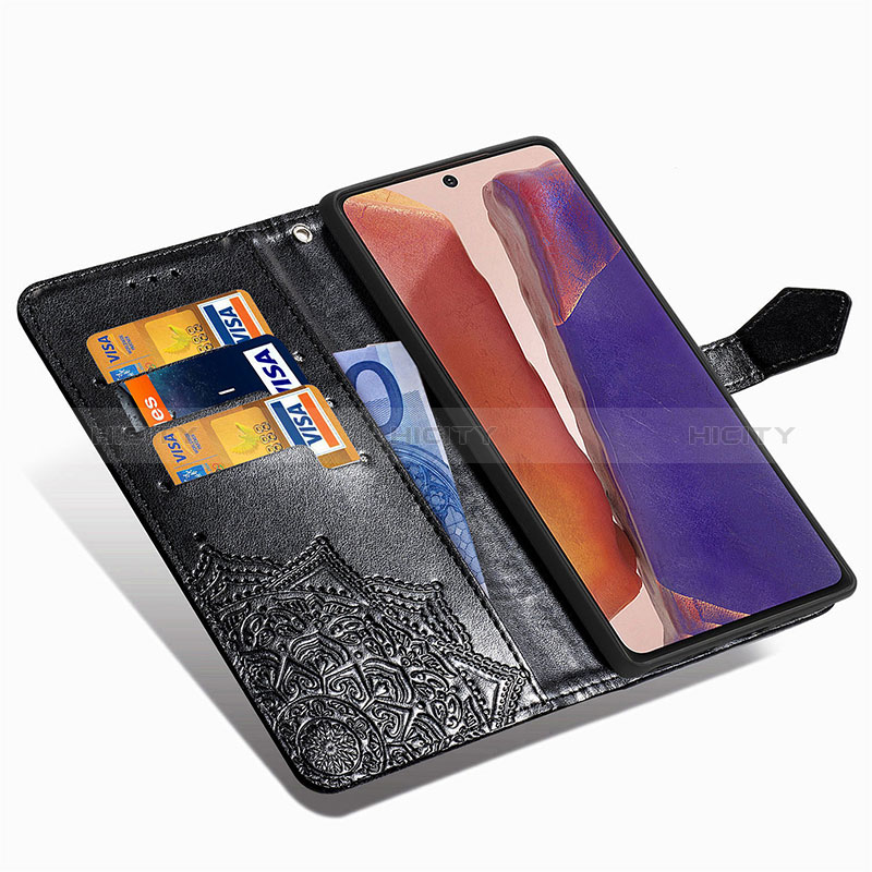 Handytasche Stand Schutzhülle Flip Leder Hülle Modisch Muster für Samsung Galaxy Note 20 5G