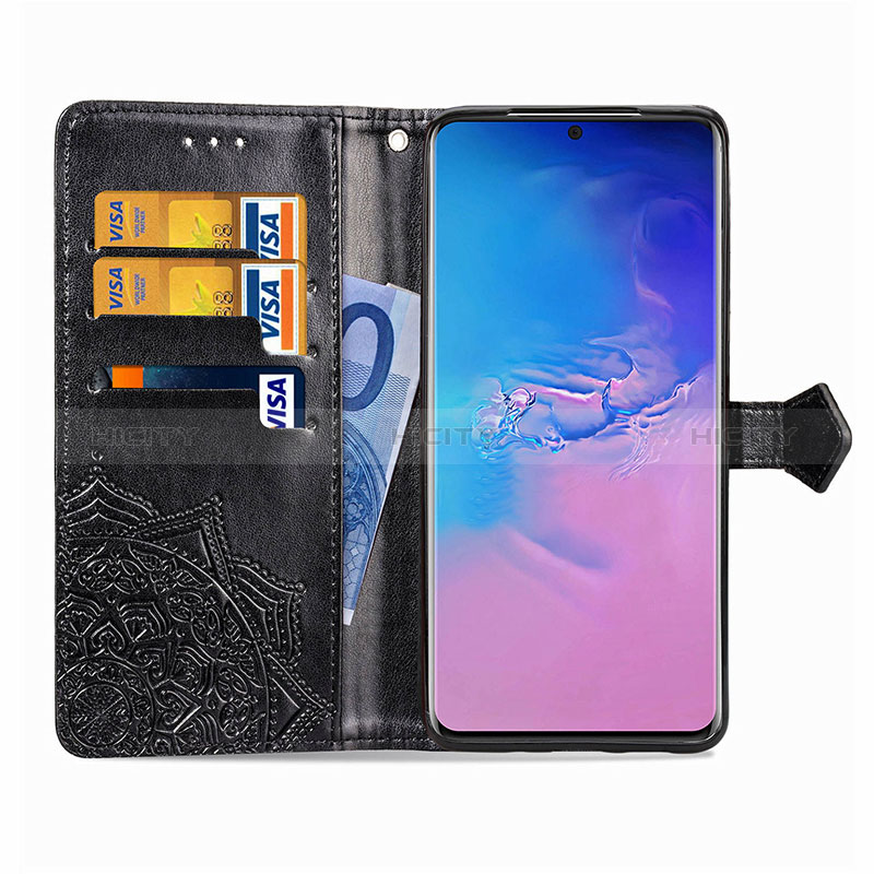 Handytasche Stand Schutzhülle Flip Leder Hülle Modisch Muster für Samsung Galaxy S20 Ultra 5G