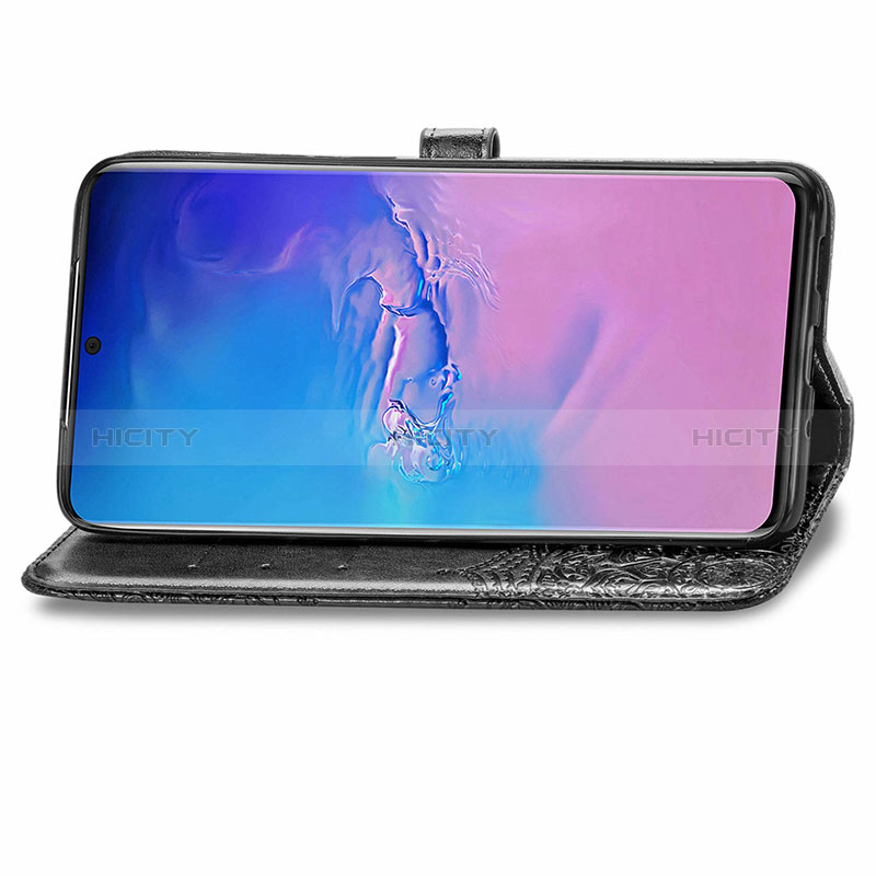 Handytasche Stand Schutzhülle Flip Leder Hülle Modisch Muster für Samsung Galaxy S20 Ultra 5G