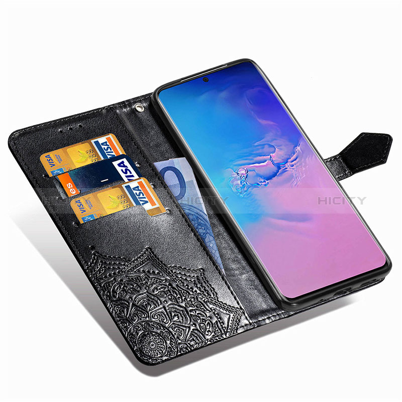 Handytasche Stand Schutzhülle Flip Leder Hülle Modisch Muster für Samsung Galaxy S20 Ultra 5G