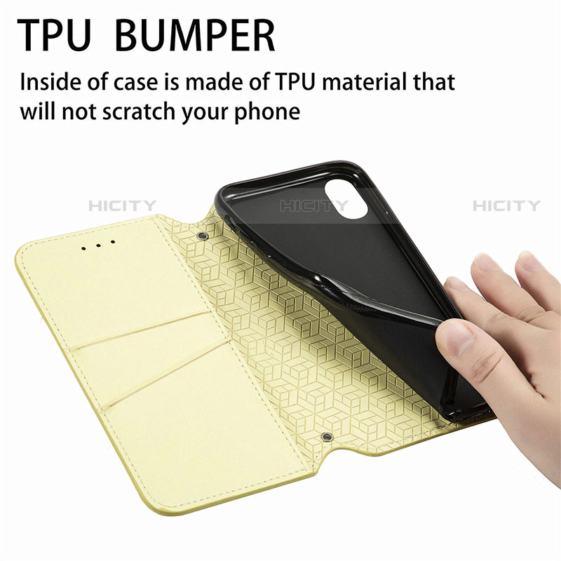 Handytasche Stand Schutzhülle Flip Leder Hülle Modisch Muster für Samsung Galaxy S21 Ultra 5G groß