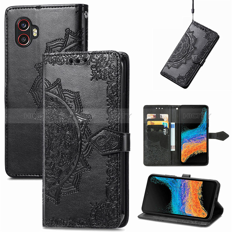 Handytasche Stand Schutzhülle Flip Leder Hülle Modisch Muster für Samsung Galaxy XCover 6 Pro 5G