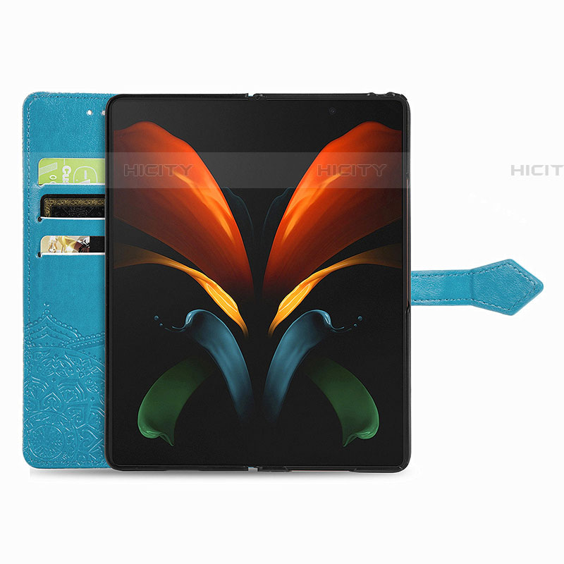 Handytasche Stand Schutzhülle Flip Leder Hülle Modisch Muster für Samsung Galaxy Z Fold4 5G