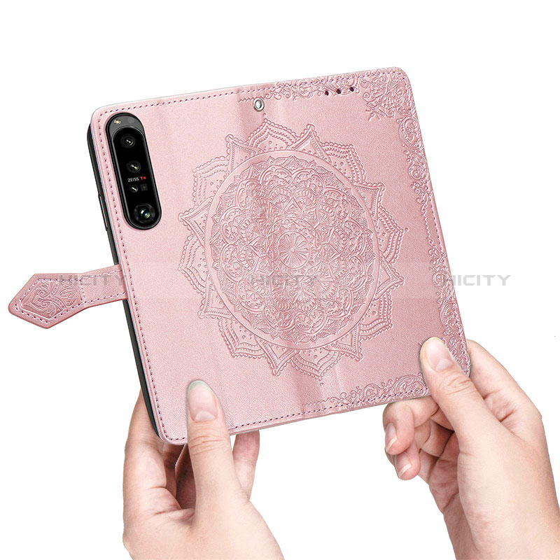 Handytasche Stand Schutzhülle Flip Leder Hülle Modisch Muster für Sony Xperia 1 IV