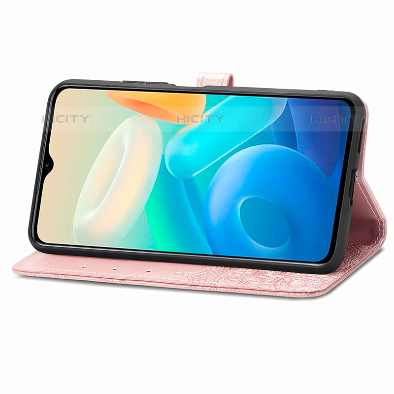 Handytasche Stand Schutzhülle Flip Leder Hülle Modisch Muster für Vivo iQOO Z6 Lite 5G