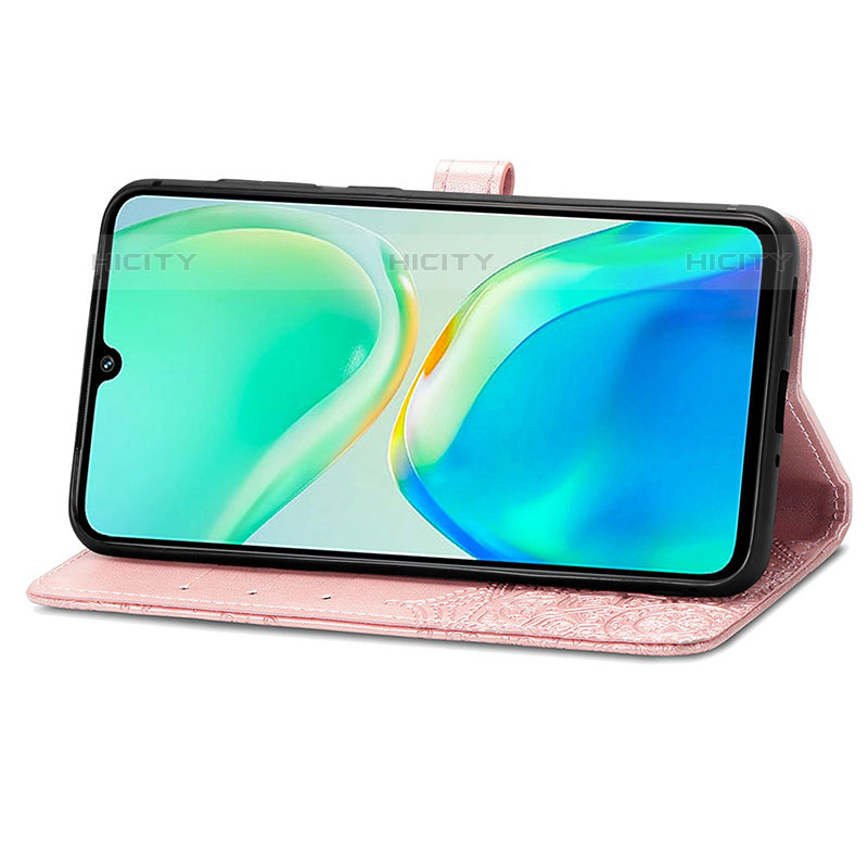 Handytasche Stand Schutzhülle Flip Leder Hülle Modisch Muster für Vivo T1 Pro 5G groß