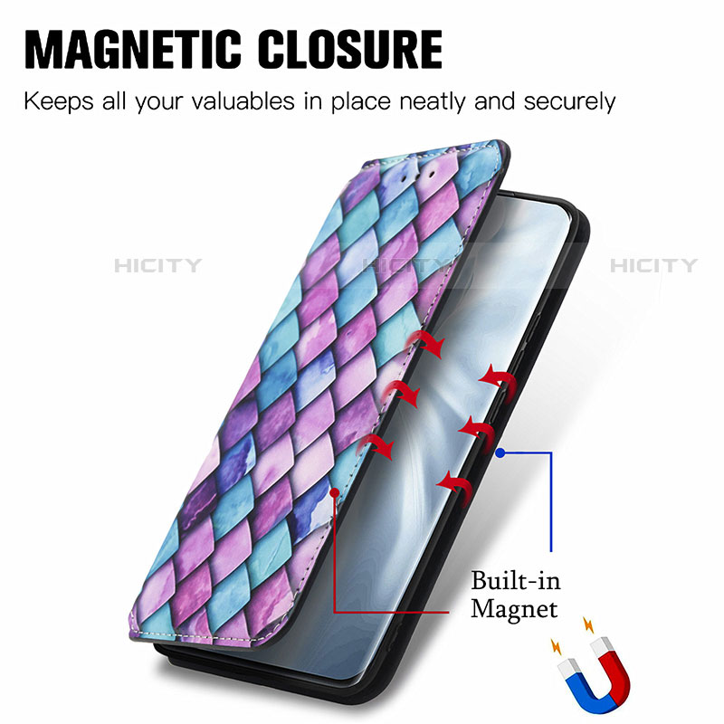 Handytasche Stand Schutzhülle Flip Leder Hülle Modisch Muster für Xiaomi Mi 11 Lite 5G NE groß