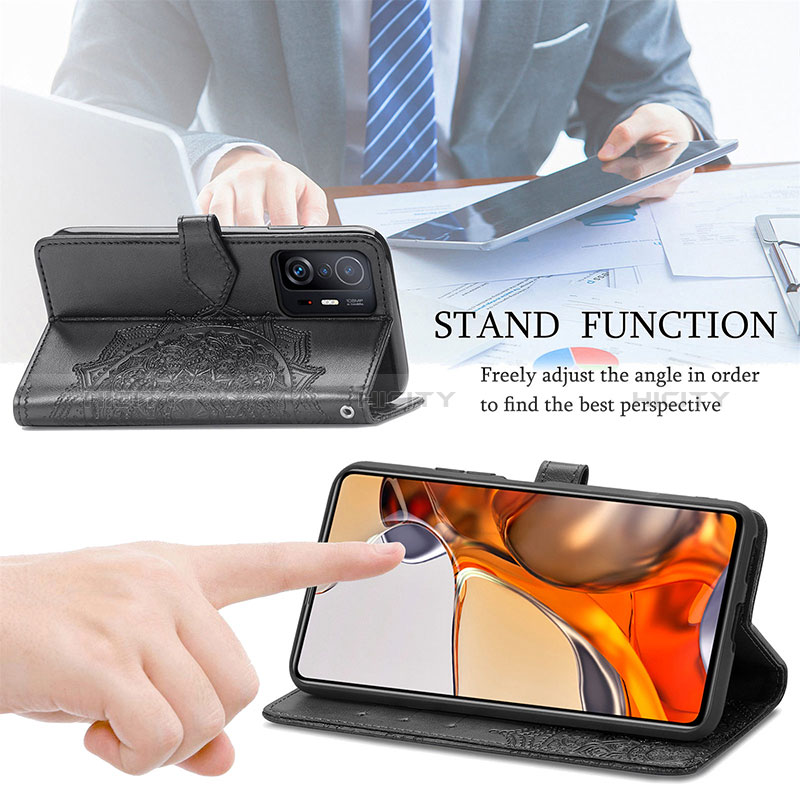 Handytasche Stand Schutzhülle Flip Leder Hülle Modisch Muster für Xiaomi Mi 11T Pro 5G