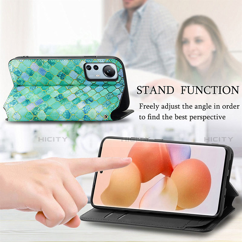 Handytasche Stand Schutzhülle Flip Leder Hülle Modisch Muster für Xiaomi Mi 12 5G