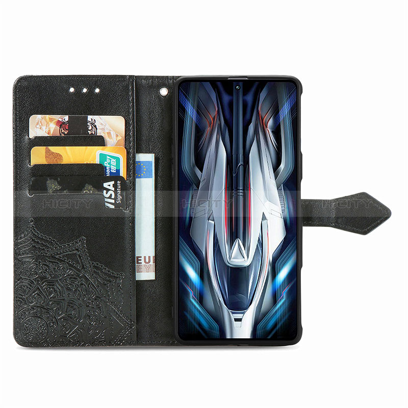 Handytasche Stand Schutzhülle Flip Leder Hülle Modisch Muster für Xiaomi Poco F4 GT 5G groß