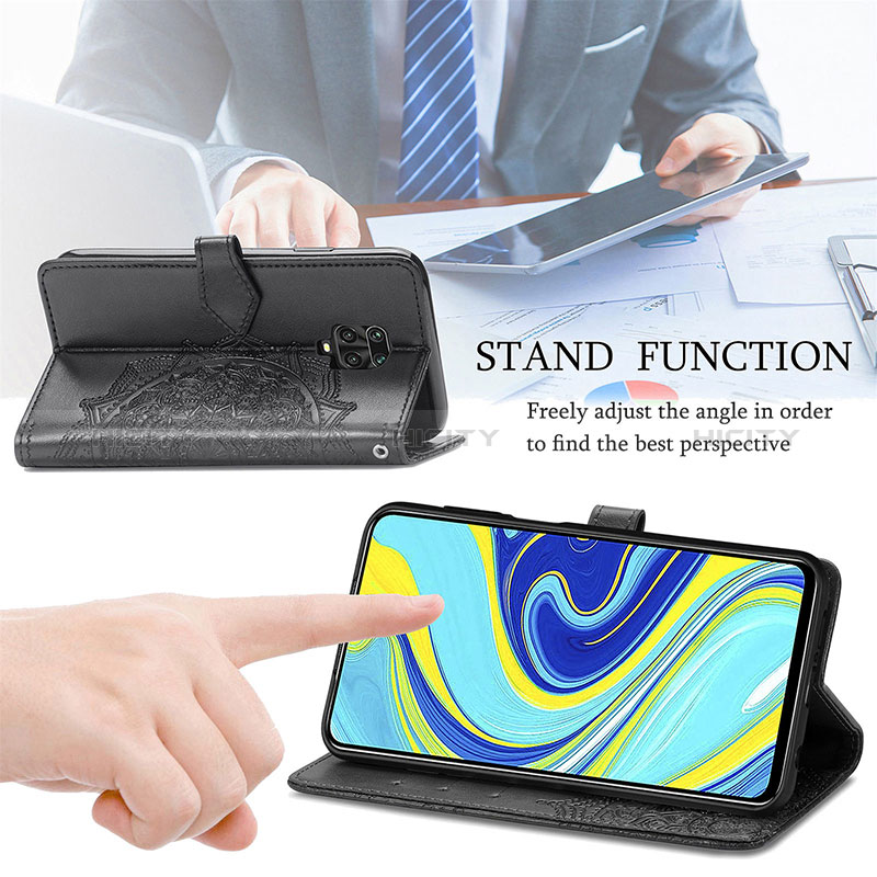 Handytasche Stand Schutzhülle Flip Leder Hülle Modisch Muster für Xiaomi Poco M2 Pro