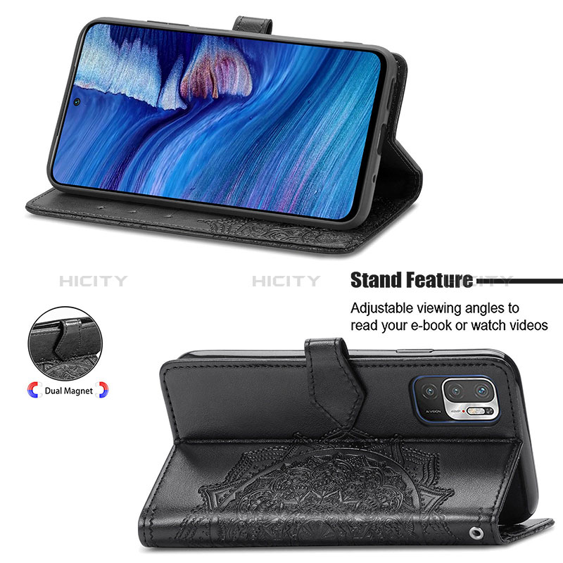 Handytasche Stand Schutzhülle Flip Leder Hülle Modisch Muster für Xiaomi POCO M3 Pro 5G