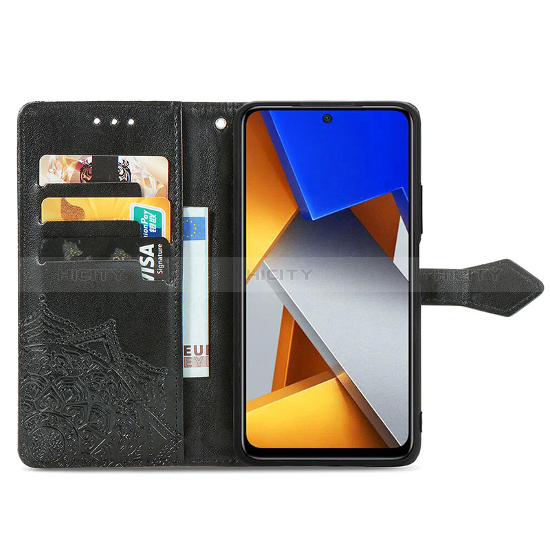 Handytasche Stand Schutzhülle Flip Leder Hülle Modisch Muster für Xiaomi Poco M4 Pro 4G