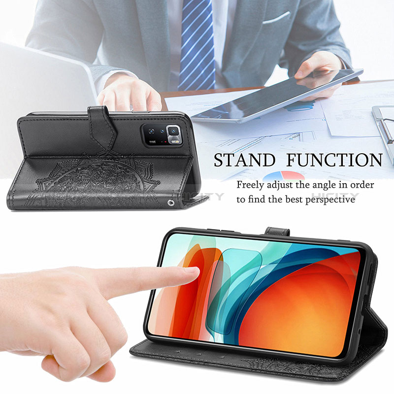 Handytasche Stand Schutzhülle Flip Leder Hülle Modisch Muster für Xiaomi Poco X3 GT 5G