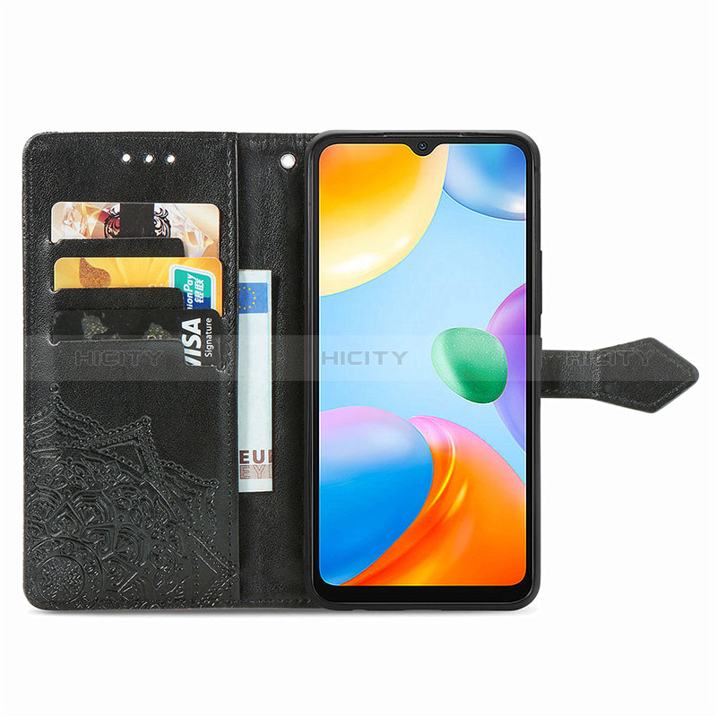 Handytasche Stand Schutzhülle Flip Leder Hülle Modisch Muster für Xiaomi Redmi 10 Power groß