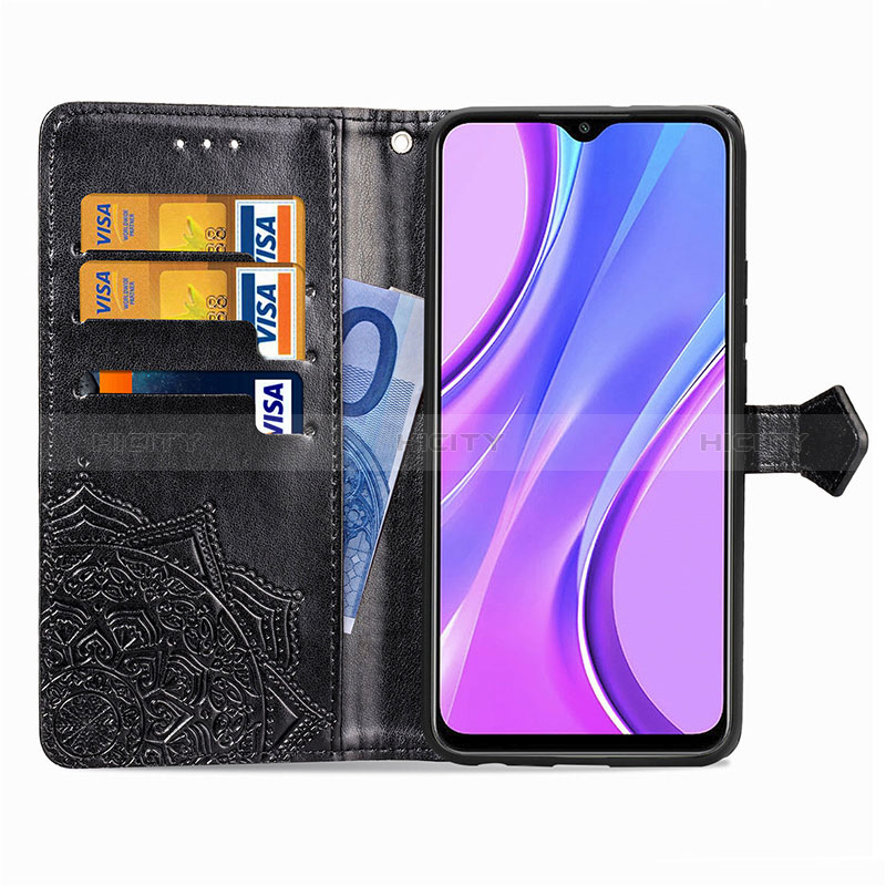 Handytasche Stand Schutzhülle Flip Leder Hülle Modisch Muster für Xiaomi Redmi 9