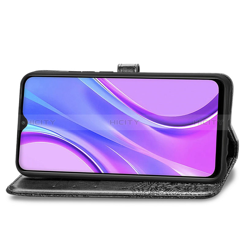 Handytasche Stand Schutzhülle Flip Leder Hülle Modisch Muster für Xiaomi Redmi 9 Prime India