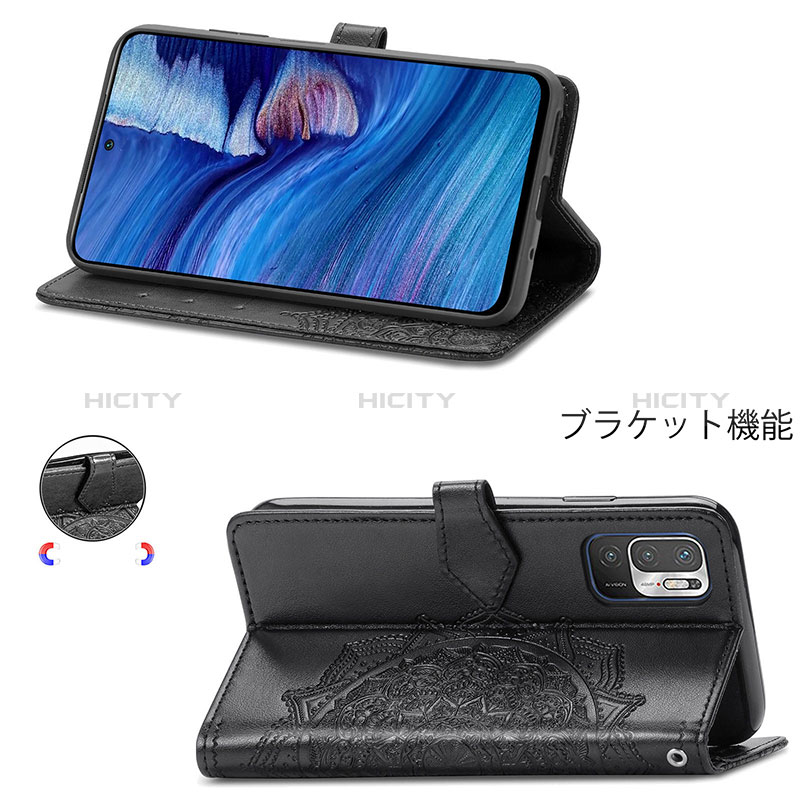 Handytasche Stand Schutzhülle Flip Leder Hülle Modisch Muster für Xiaomi Redmi Note 10 JE 5G